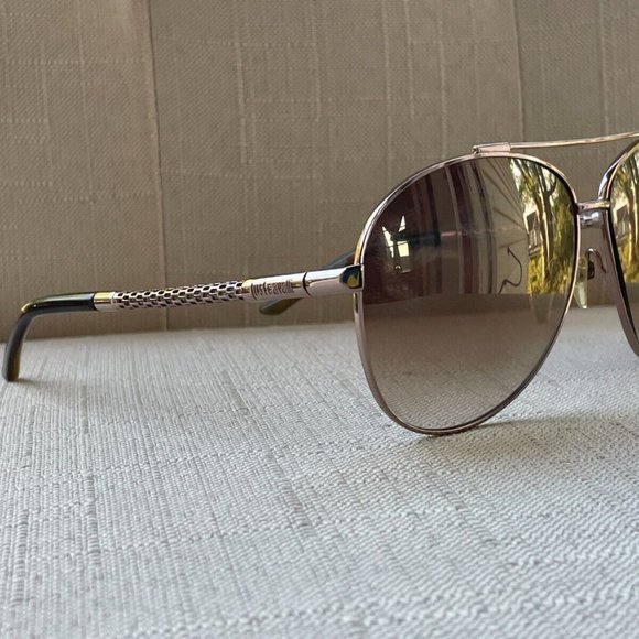 Just Cavalli Women Sunglasses Gold Tone eye Wear Design in USA 61[]11 135 shades main image 7